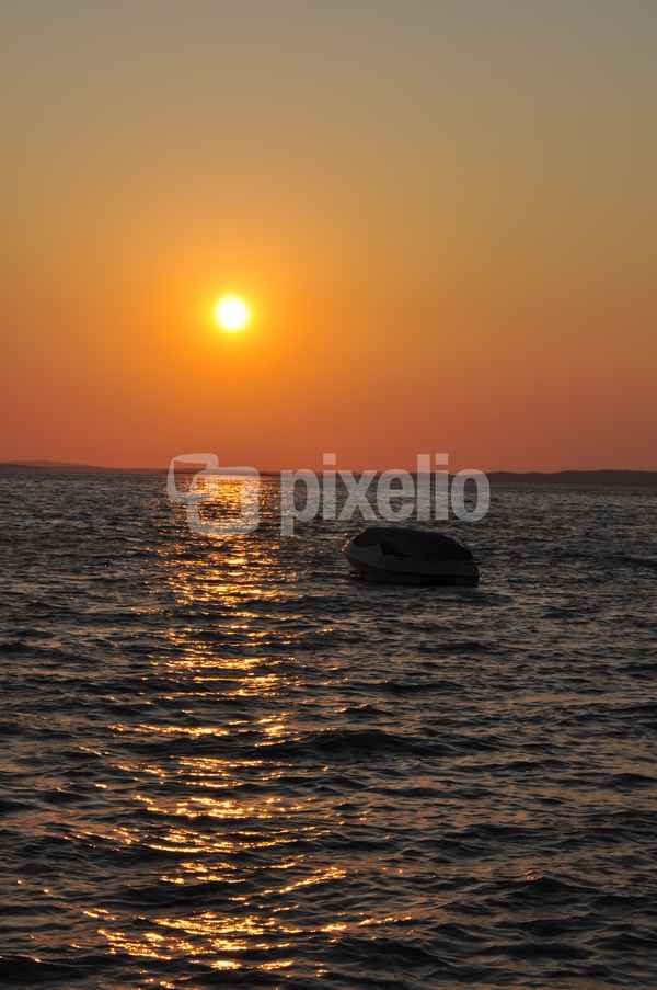 Sonnenuntergang an der Adria 2