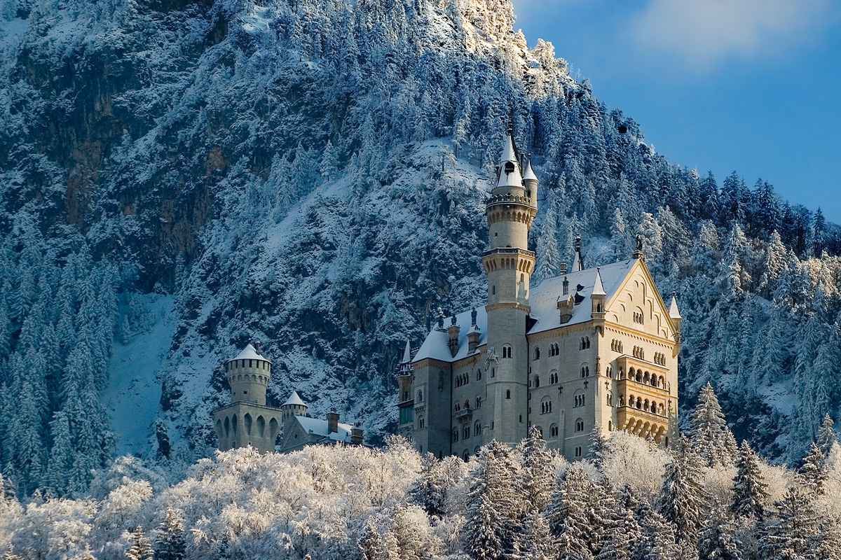 Neuschwanstein im Winter