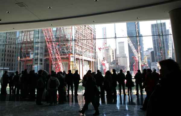 Ausblick auf Baustelle Ground Zero
