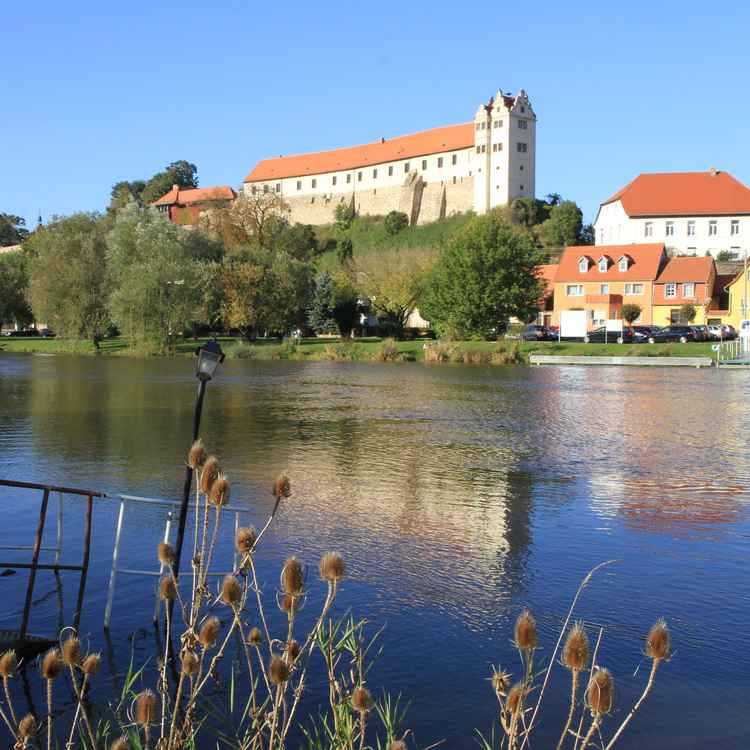 Saaleblick nach Wettin