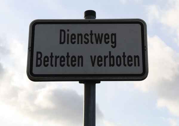 Auf dem Dienstweg