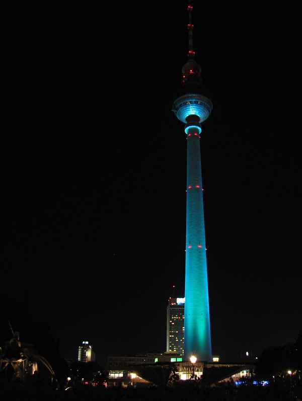 Festival of lights 2011, Fernsehturm Alex 1