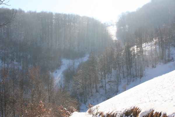 Winter in Serbien