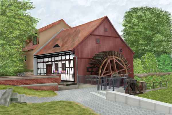 die Spreewaldmühle in Cottbus