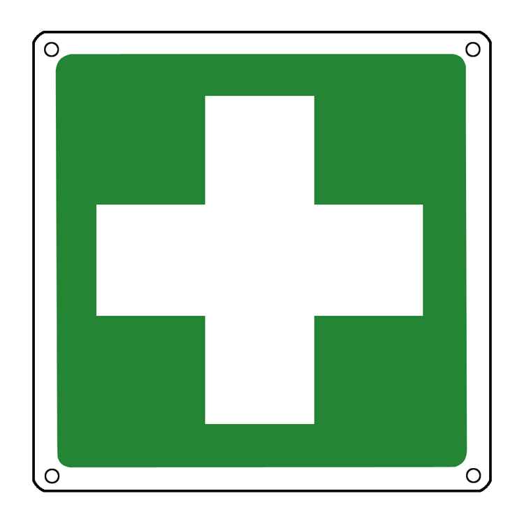 Rettungsschild: Erste Hilfe!