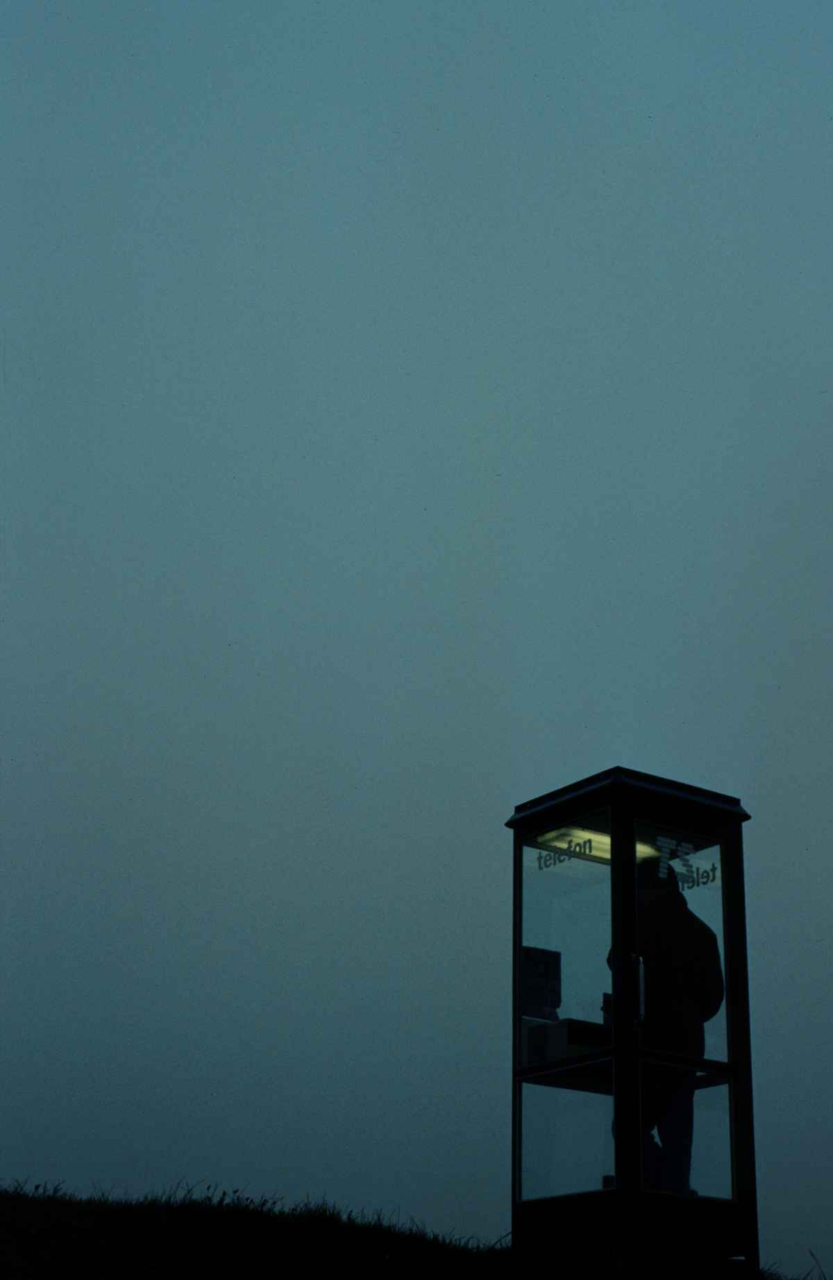 Nach Hause telefonieren...