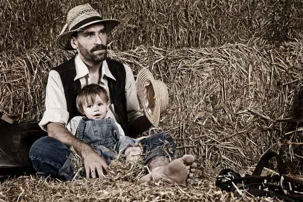 The tramp and the child