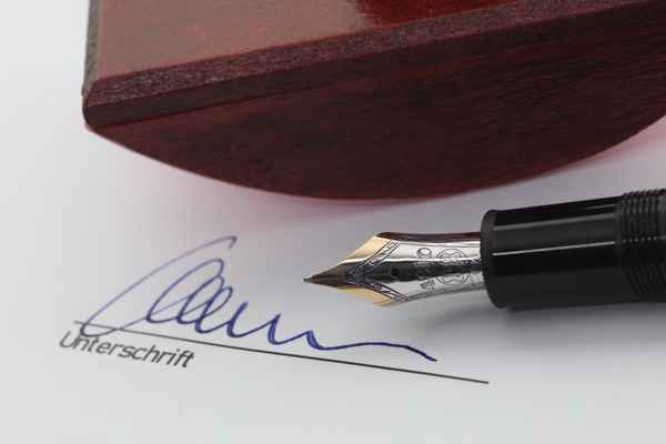 Unterschrift
