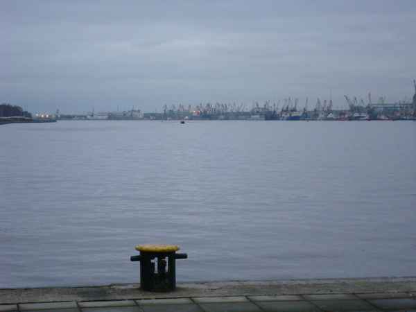 Faehre in Klaipeda, Litauen