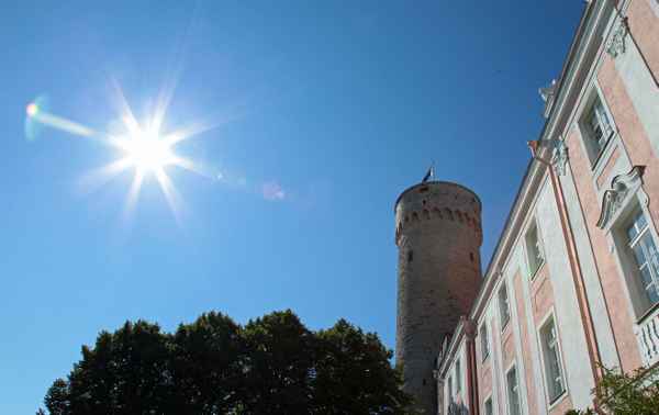 Sonne über Tallinn