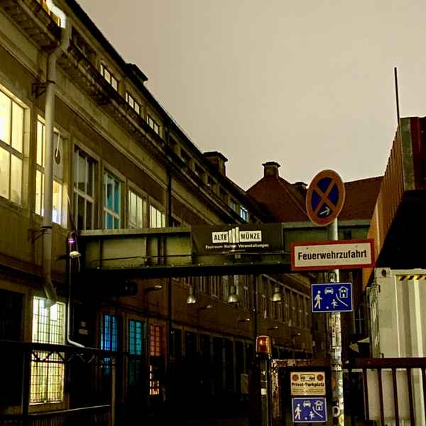 Berliner Münze Hinterhof