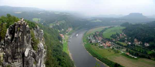 Elbschleife bei Rathen