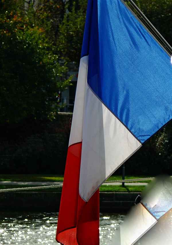 Fahne  Frankreich