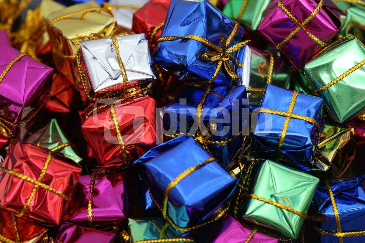 bunte Geschenke