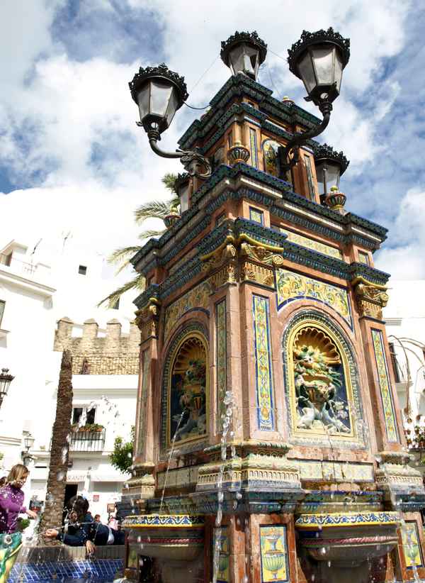 Brunnen in Vejer de la Frontera