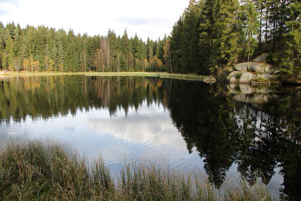 Vogtlandsee im Herbst