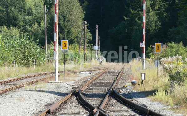 Gleis ins Dunkle