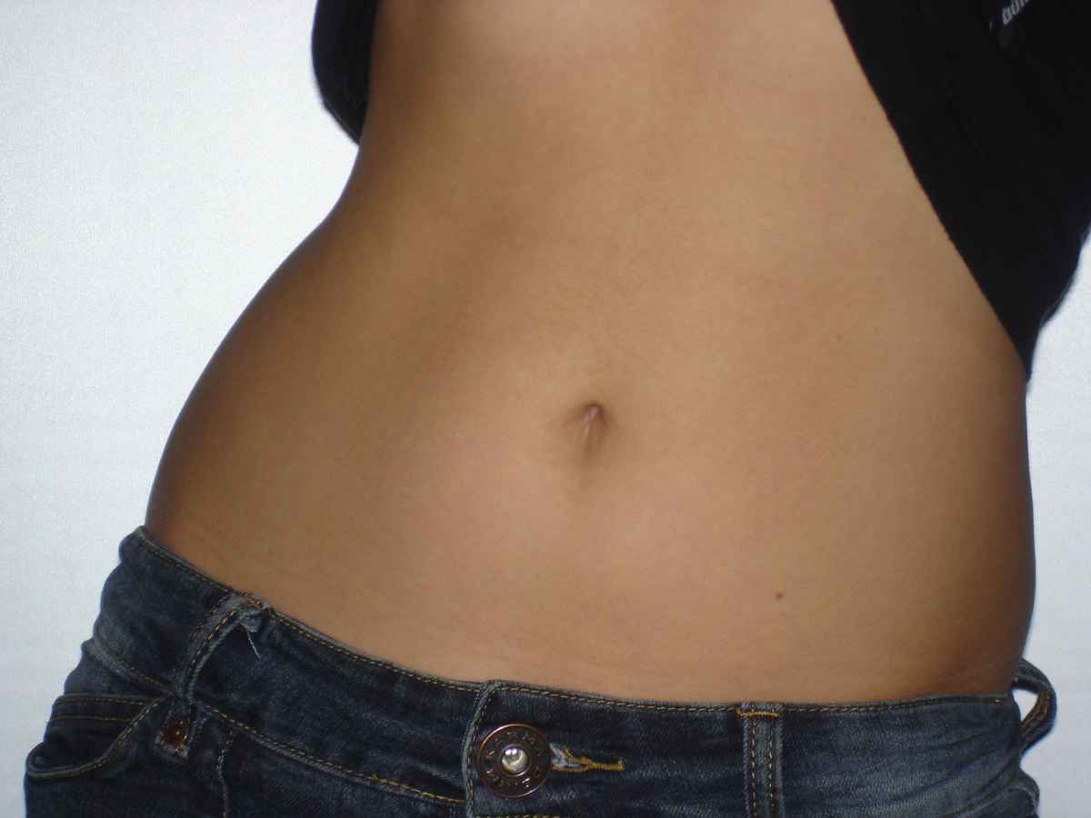 natürlicher Bauch