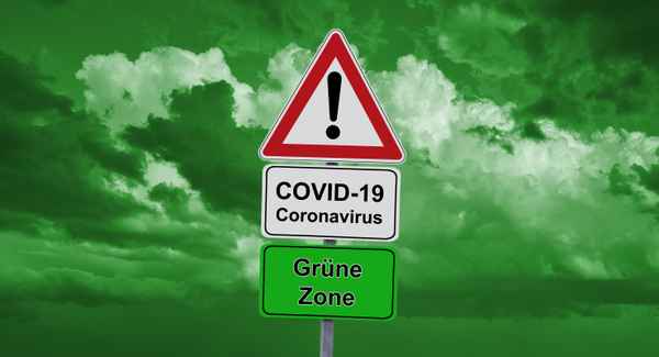 Corona-Ampel – grüne Zone