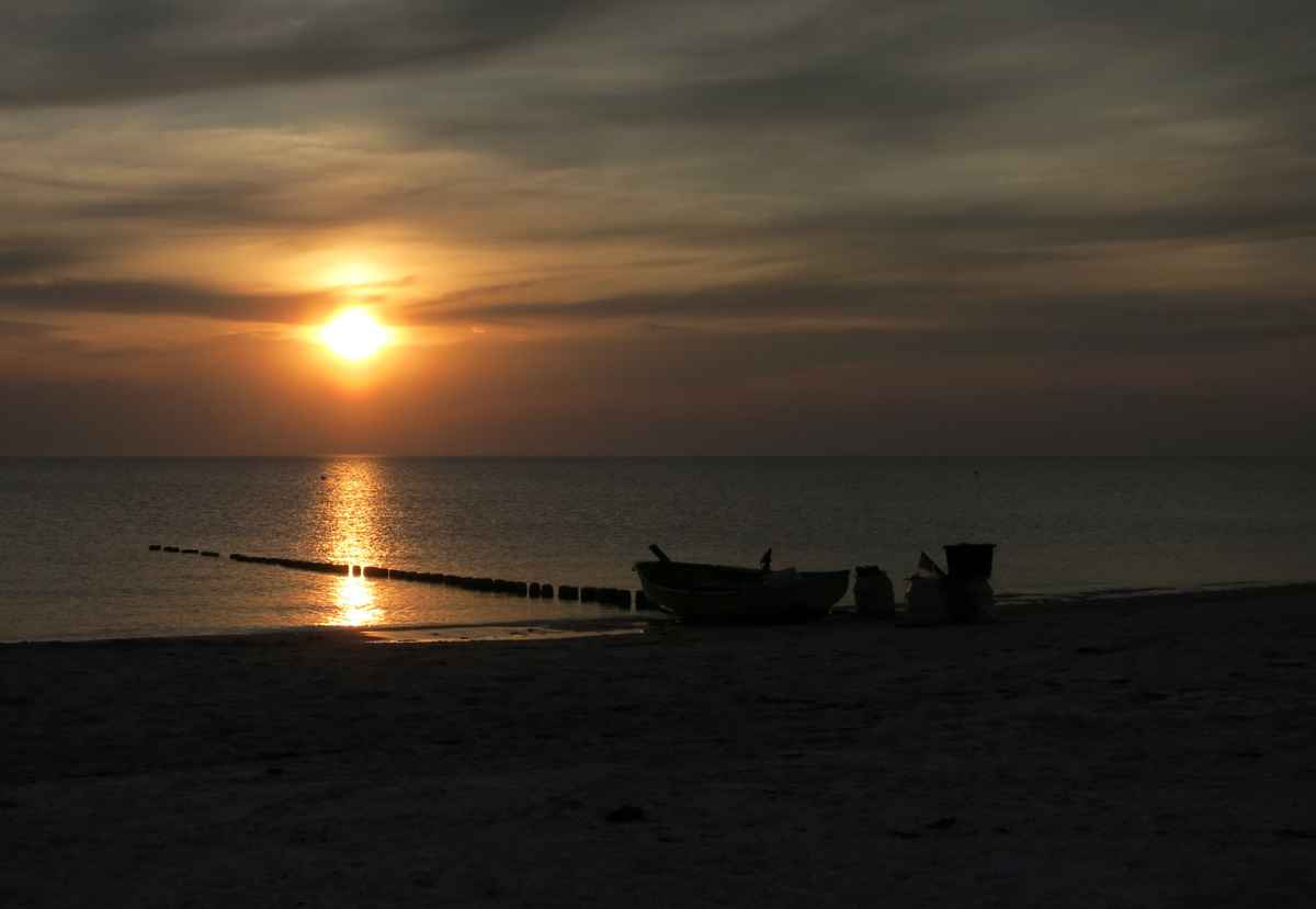Abendstimmung auf Hiddensee