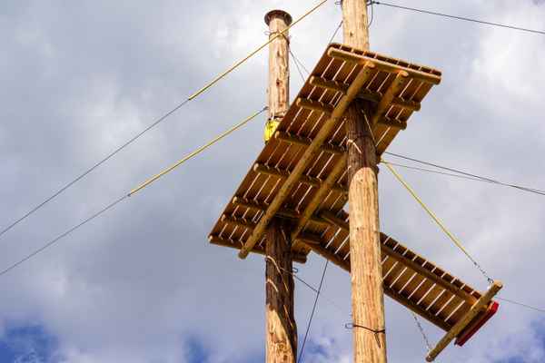 Frischluft-Klettergarten