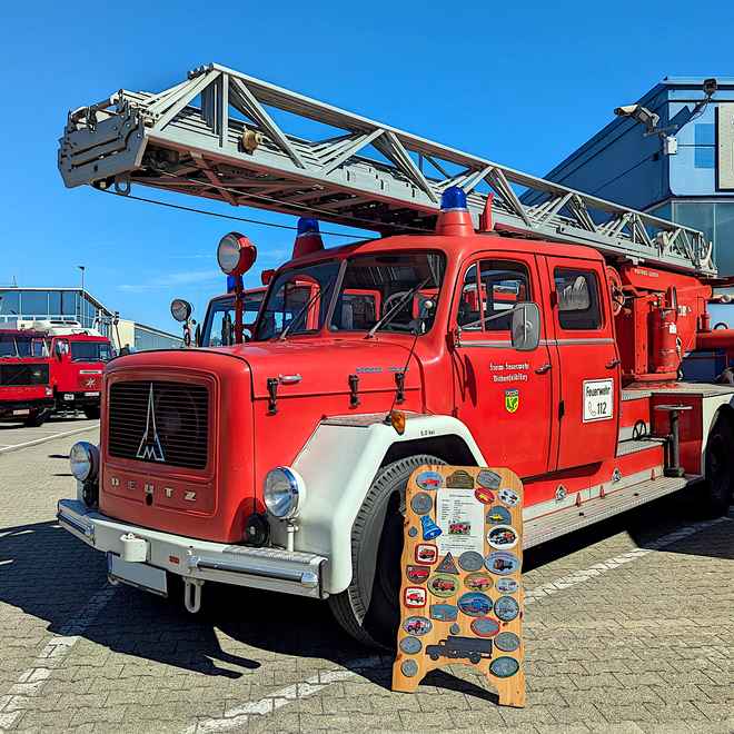 Deutz Feuerwehr Leiterwagen