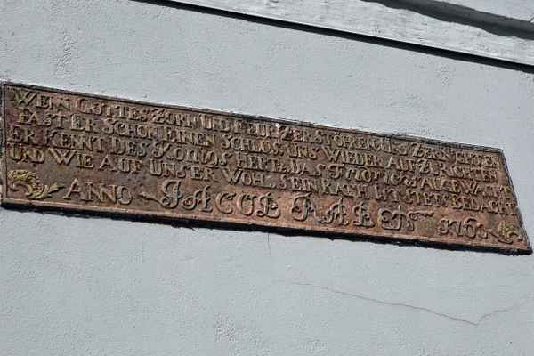 Altes Schild in Haderslev