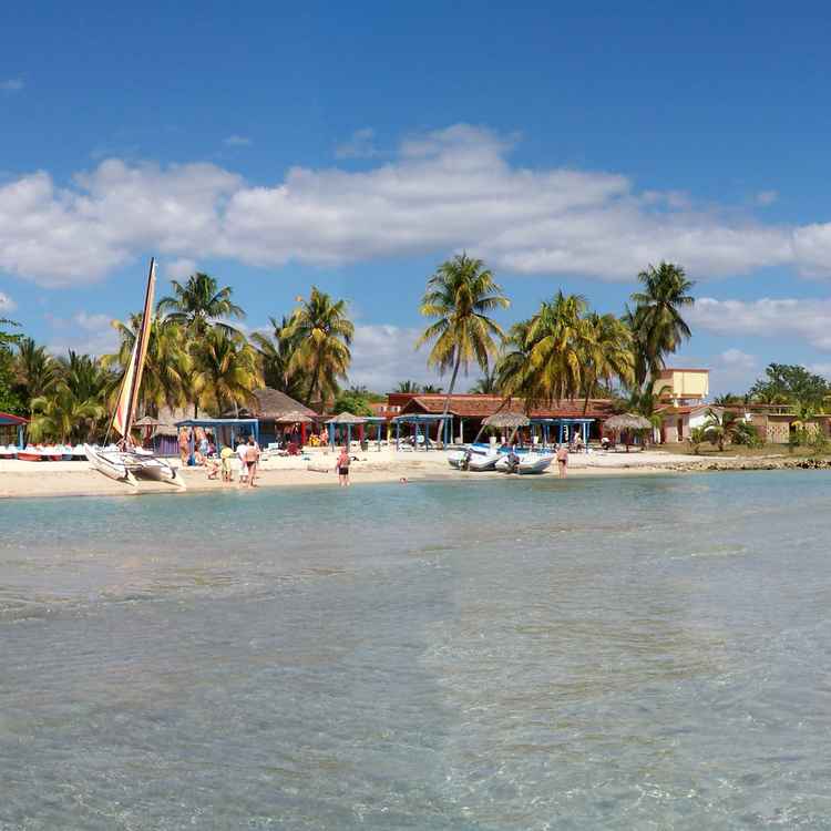 Karibikstrand auf Kuba