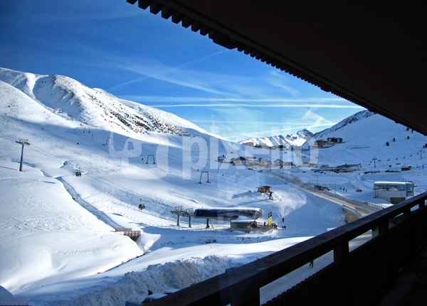 Skidorf Kühtai mit Liftanlagen