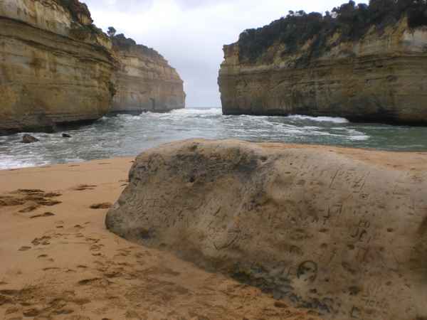 Küste bei "Twelve Apostels" in Australien
