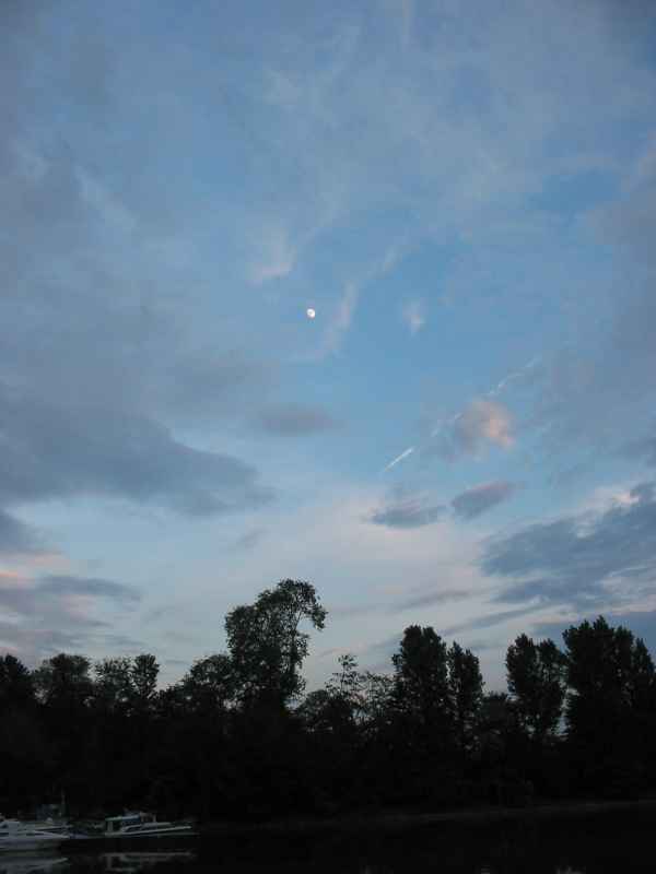 Abend an der Mosel
