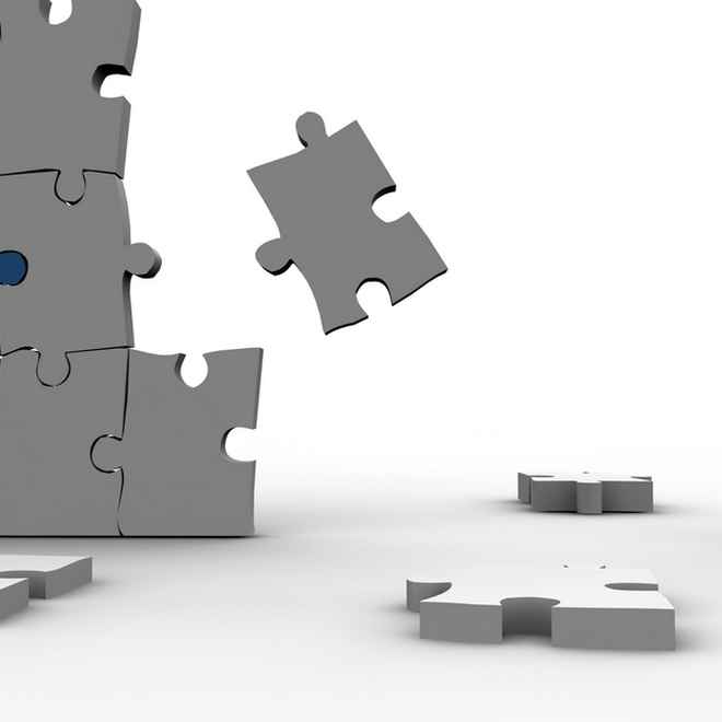 Puzzel Mauer