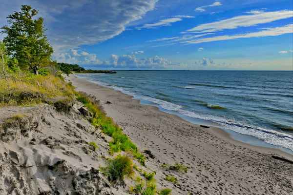 naturbelassener Ostseestrand