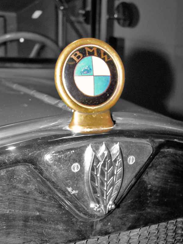 BMW Zeichen nostalgisch