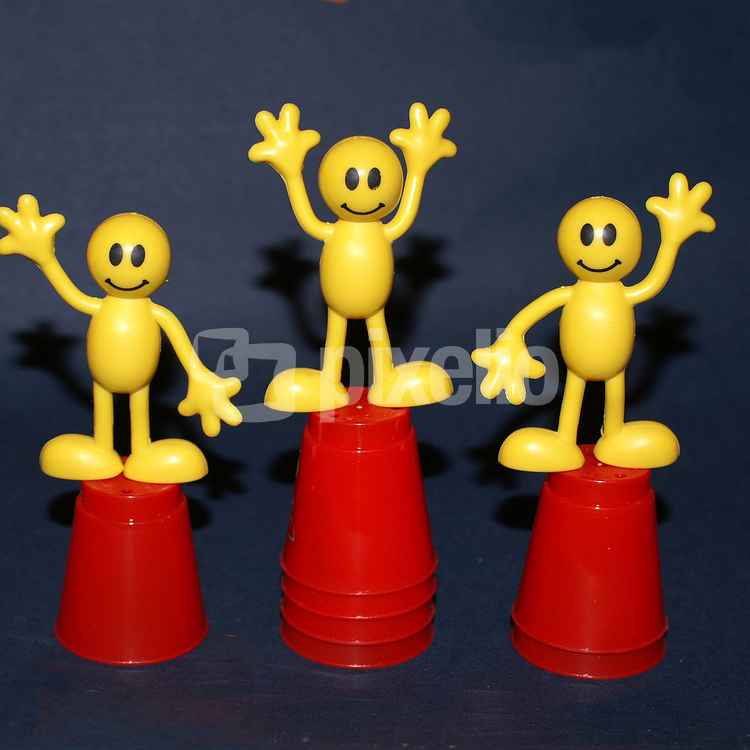 Plastikmännchen Siegerehrung