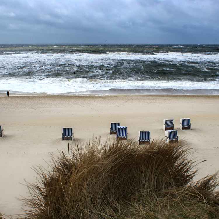 stürmischer Tag auf Sylt