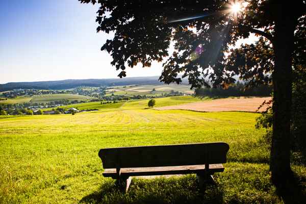 Feierabendblick vom Schellenberg