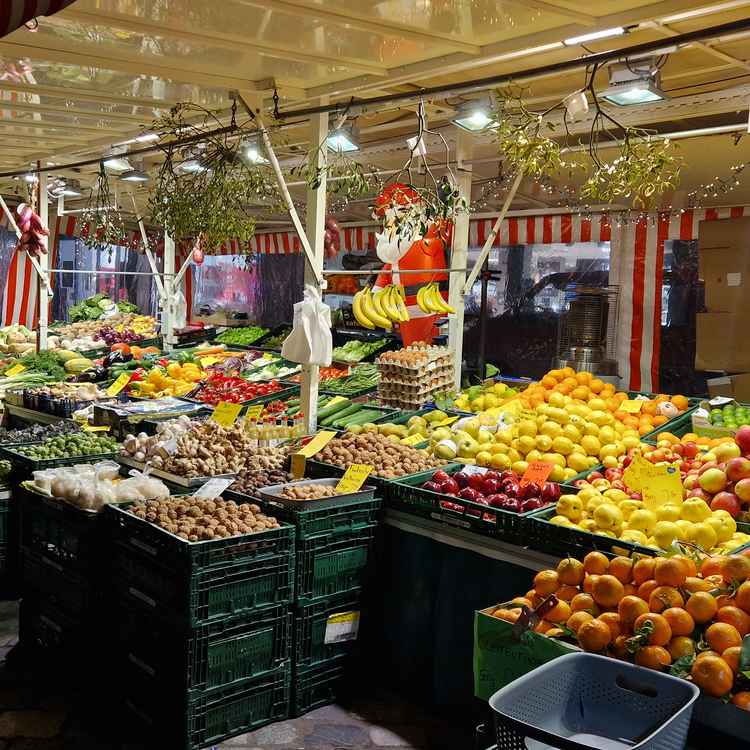 Obst und Gem&uuml;se Stand