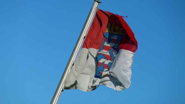 fahne - hessen .