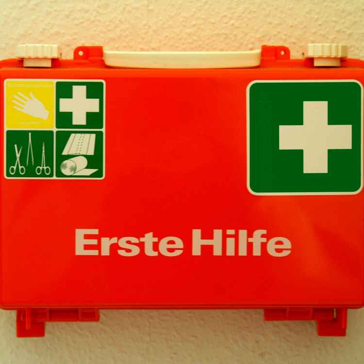 Erste Hilfe Kasten