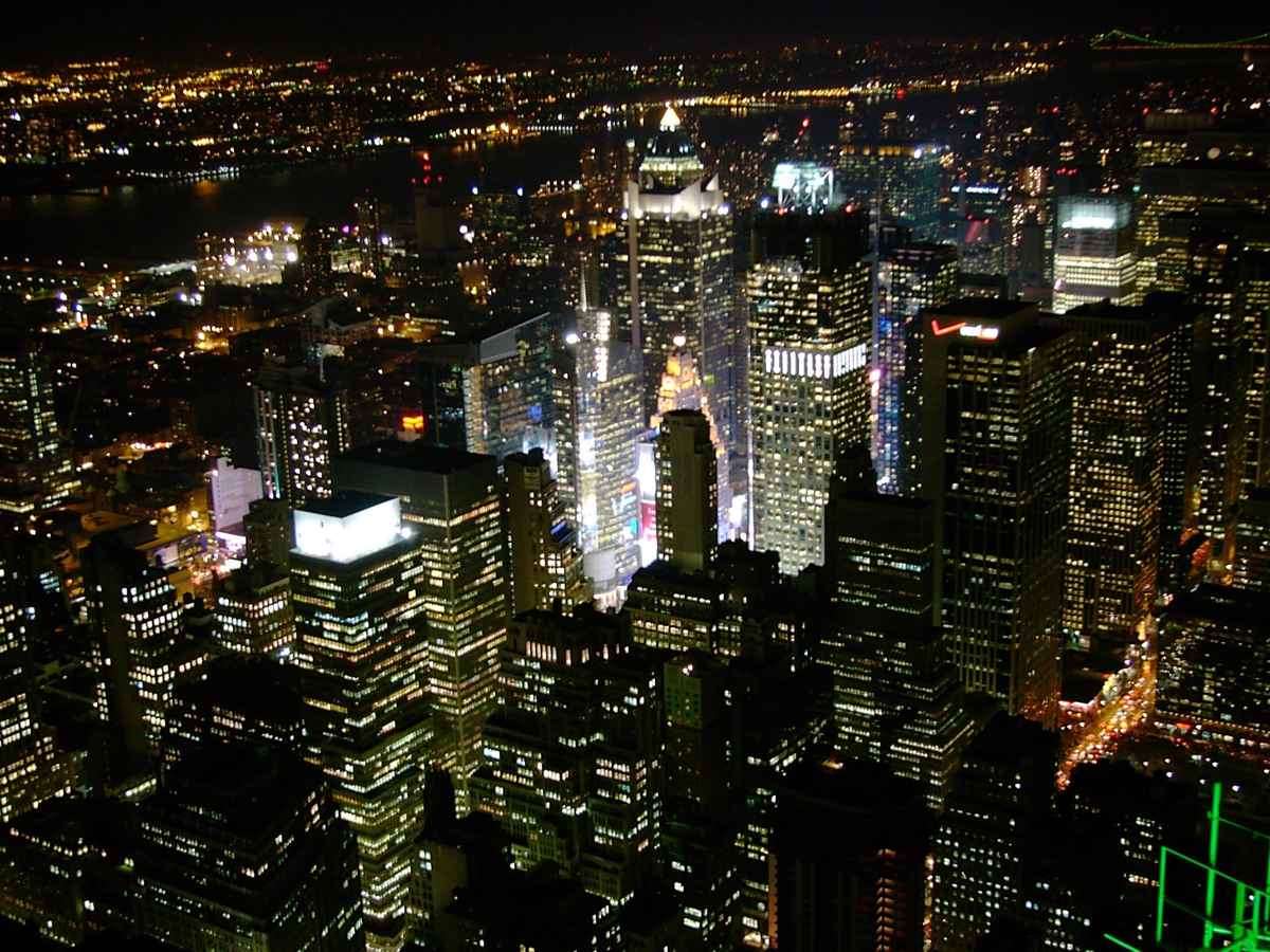 Times Square by night