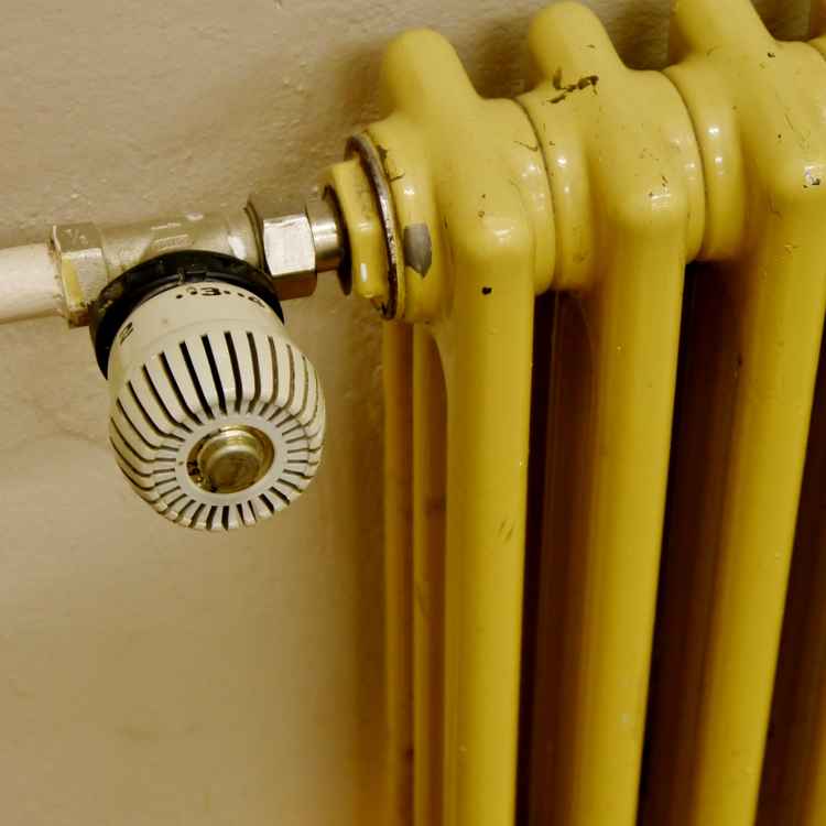 Heikörper mit Thermostat