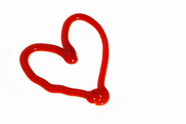 Ketchup Herz