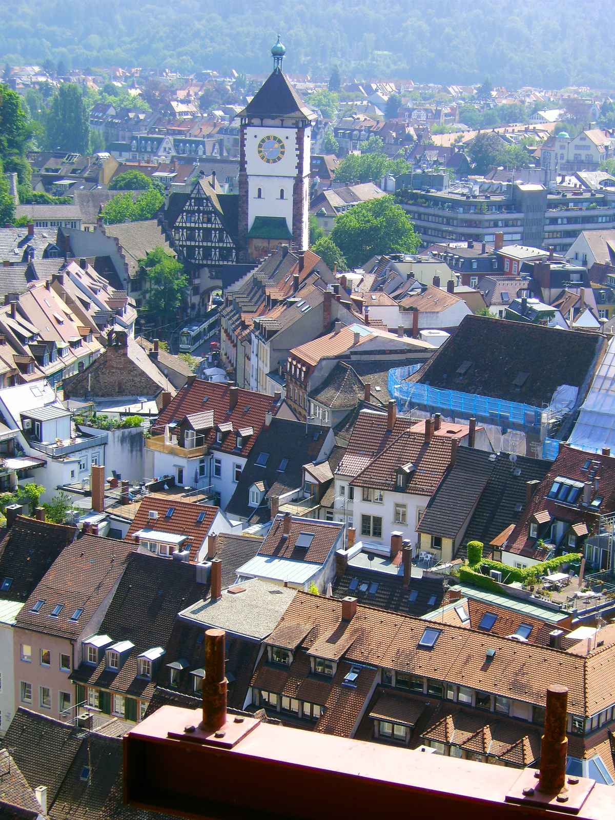 Blick über Freiburg