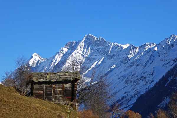 Sicht ins hintere Lötschental
