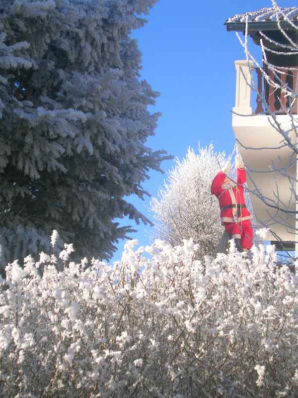 Der Weihnachtsmann kommt