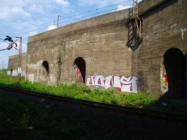 Duisburg/ Hochfeld - Bahnlinie