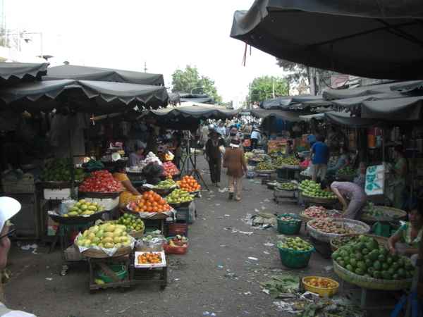 Markt in Chau Doc