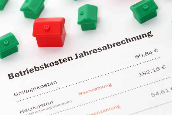 Betriebskosten Jahresabrechnung