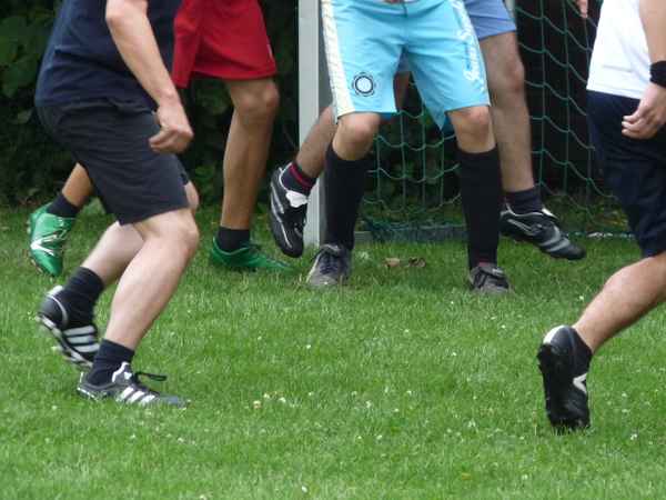 Gedränge vorm Tor